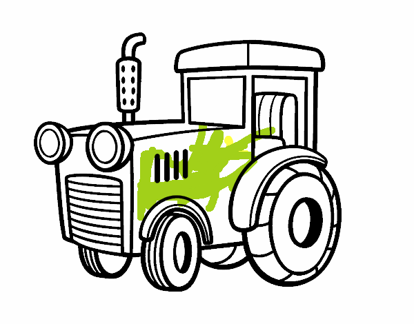 Un tractor