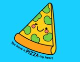 You have a pizza my heart