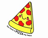 You have a pizza my heart