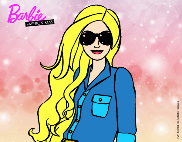 Barbie con gafas de sol