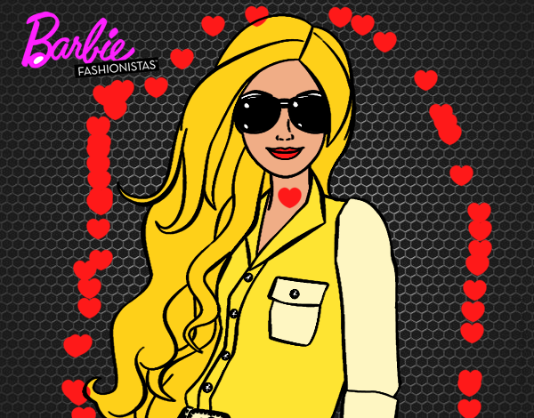 Barbie con gafas de sol