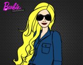 Barbie con gafas de sol