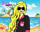 Barbie con gafas de sol