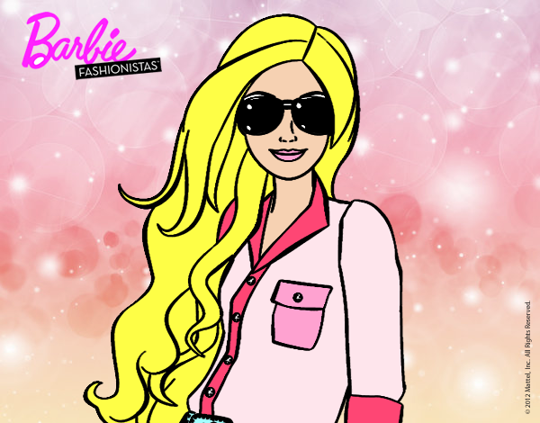 Barbie con gafas de sol