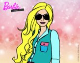 Barbie con gafas de sol