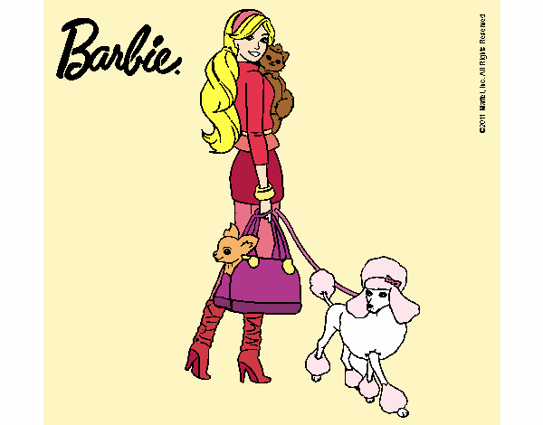 Barbie elegante