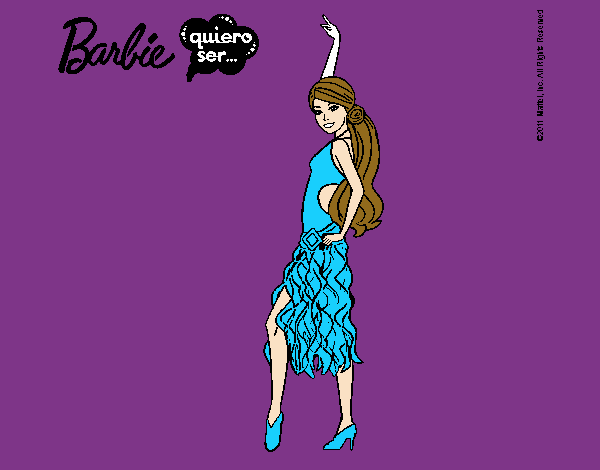 Barbie flamenca