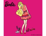 Barbie y su colección de zapatos