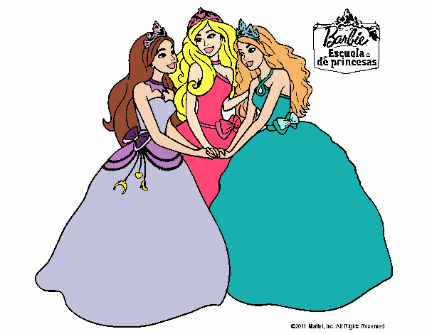 Barbie y sus amigas princesas