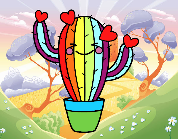 Cactus corazón