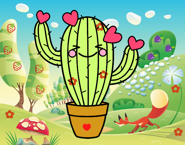 Cactus corazón