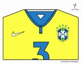 Camiseta del mundial de fútbol 2014 de Brasil