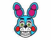 Cara de Toy Bonnie de Five Nights at Freddy's