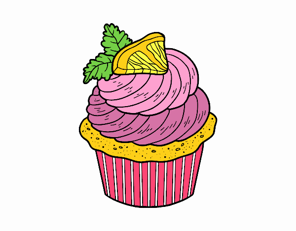 Cupcake de limón