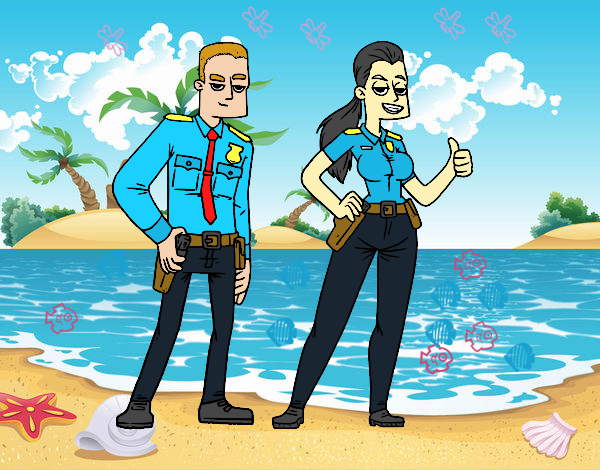 Dos policías