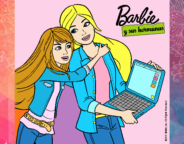 El nuevo portátil de Barbie