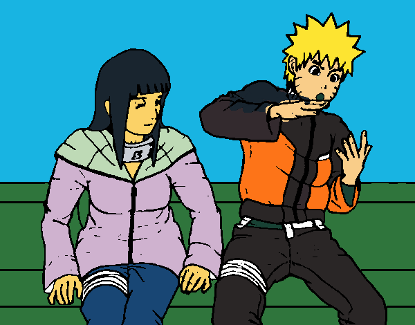 Hinata y Naruto