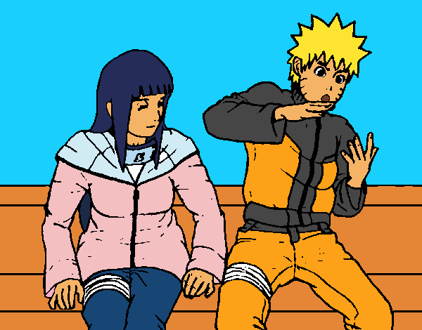 Hinata y Naruto