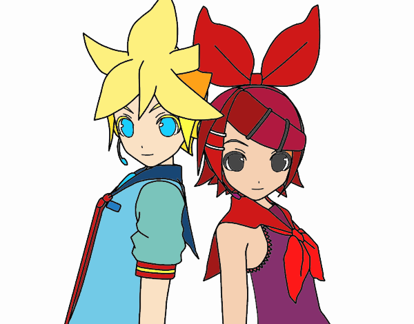 Len y Rin Kagamine Vocaloid