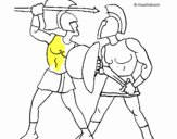 Lucha de gladiadores