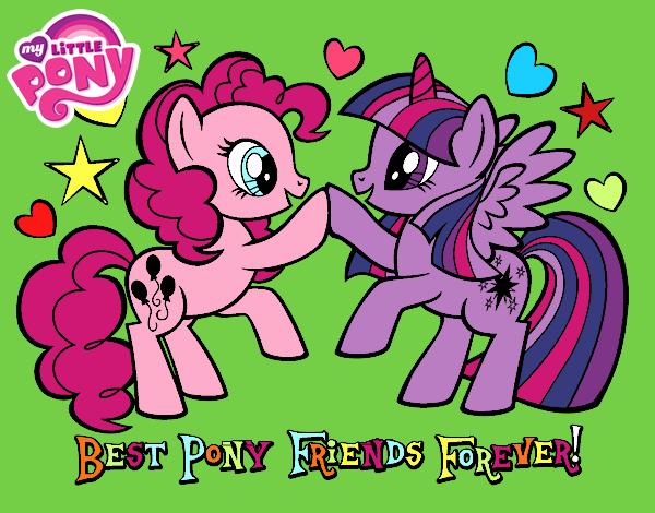 Mejores Pony Amigas para siempre