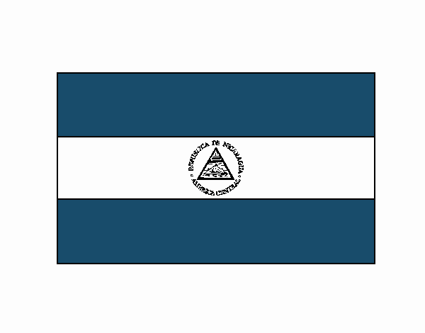 Bandera de nicaragua