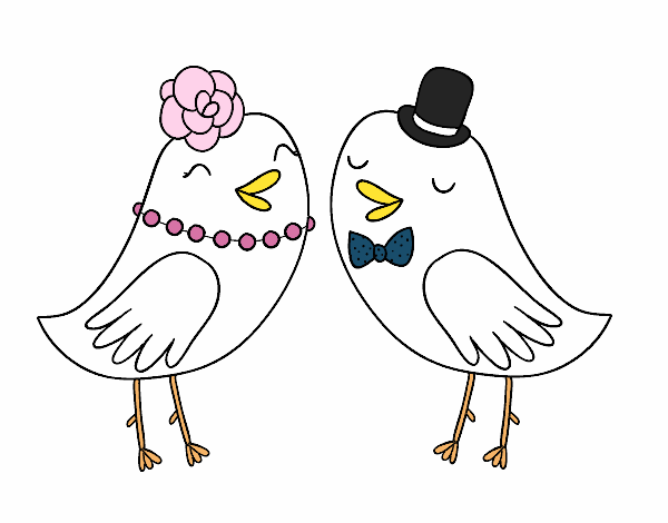 Pajaritos de boda