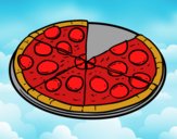 Pizza de pepperoni