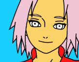 Sakura Haruno red