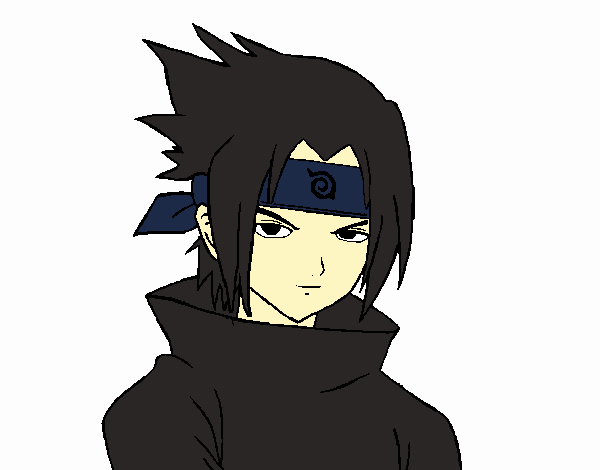 Sasuke enfadado