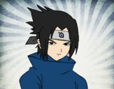 Sasuke enfadado