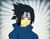 Sasuke enfadado