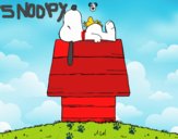 Snoopy durmiendo