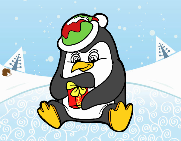 Pingüino Navideño.