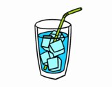 Un vaso de refresco