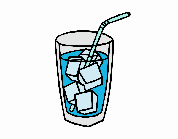 Un vaso de refresco