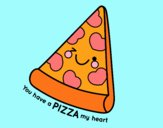 You have a pizza my heart