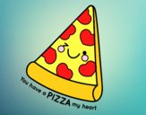 You have a pizza my heart