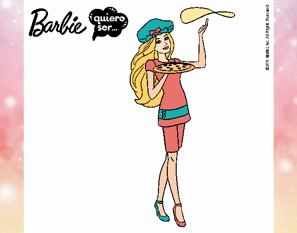  Barbie la cocinera : )   