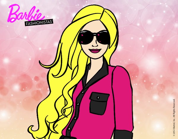 Barbie con gafas de sol