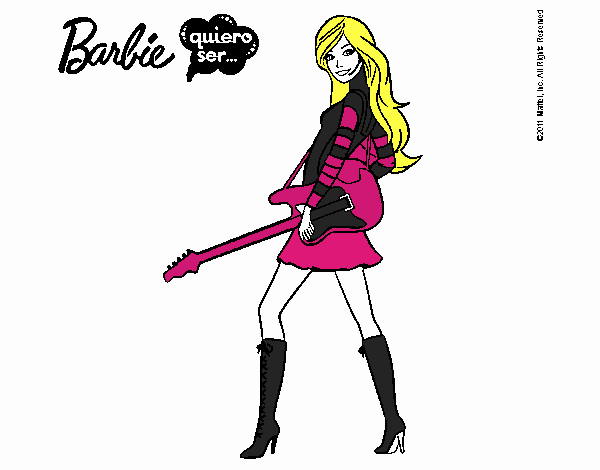 Barbie la rockera