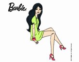 Barbie sentada