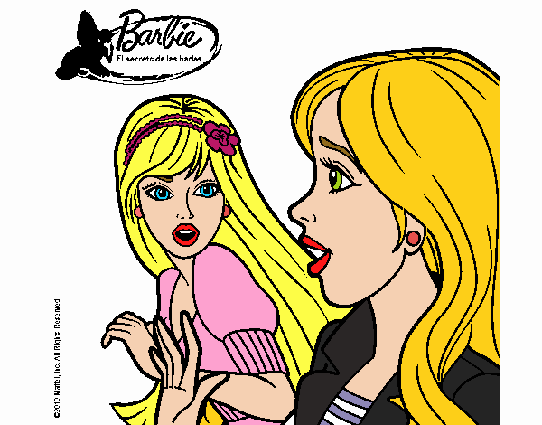 Barbie sorprendida