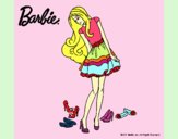 Barbie y su colección de zapatos