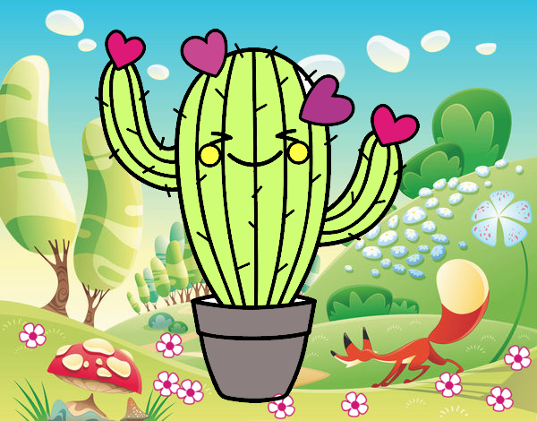 Cactus corazón