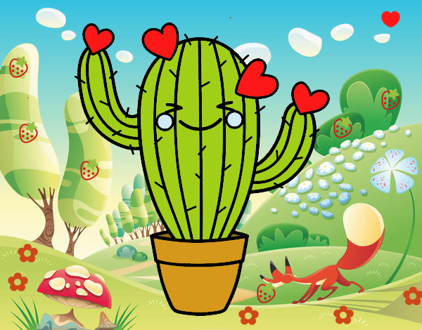 Cactus corazón