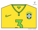 Camiseta del mundial de fútbol 2014 de Brasil