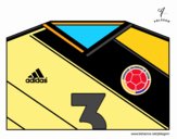 Camiseta del mundial de fútbol 2014 de Colombia