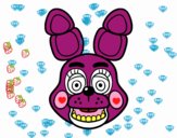 Cara de Toy Bonnie de Five Nights at Freddy's