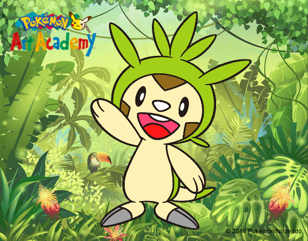 Chespin saludando